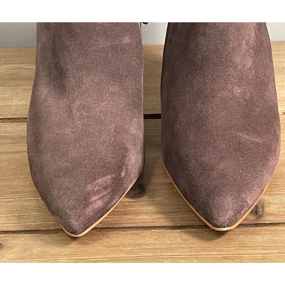 Cole Haan Grand 360 Women's Vestry Ankle Booties Size 5.5 Brown Suede Zip Up - Picture 4 of 16